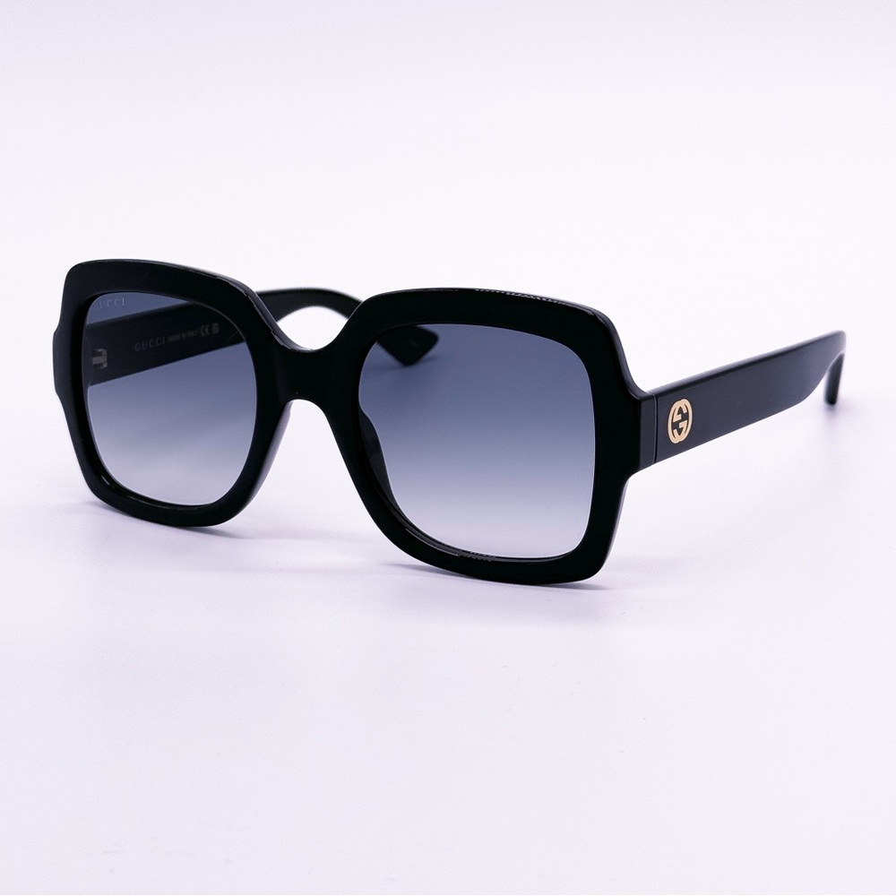 NEW GUCCI SUNGLASSES GG1337S 001 WOMEN SQUARE BLACK EYEWEAR GUCCI